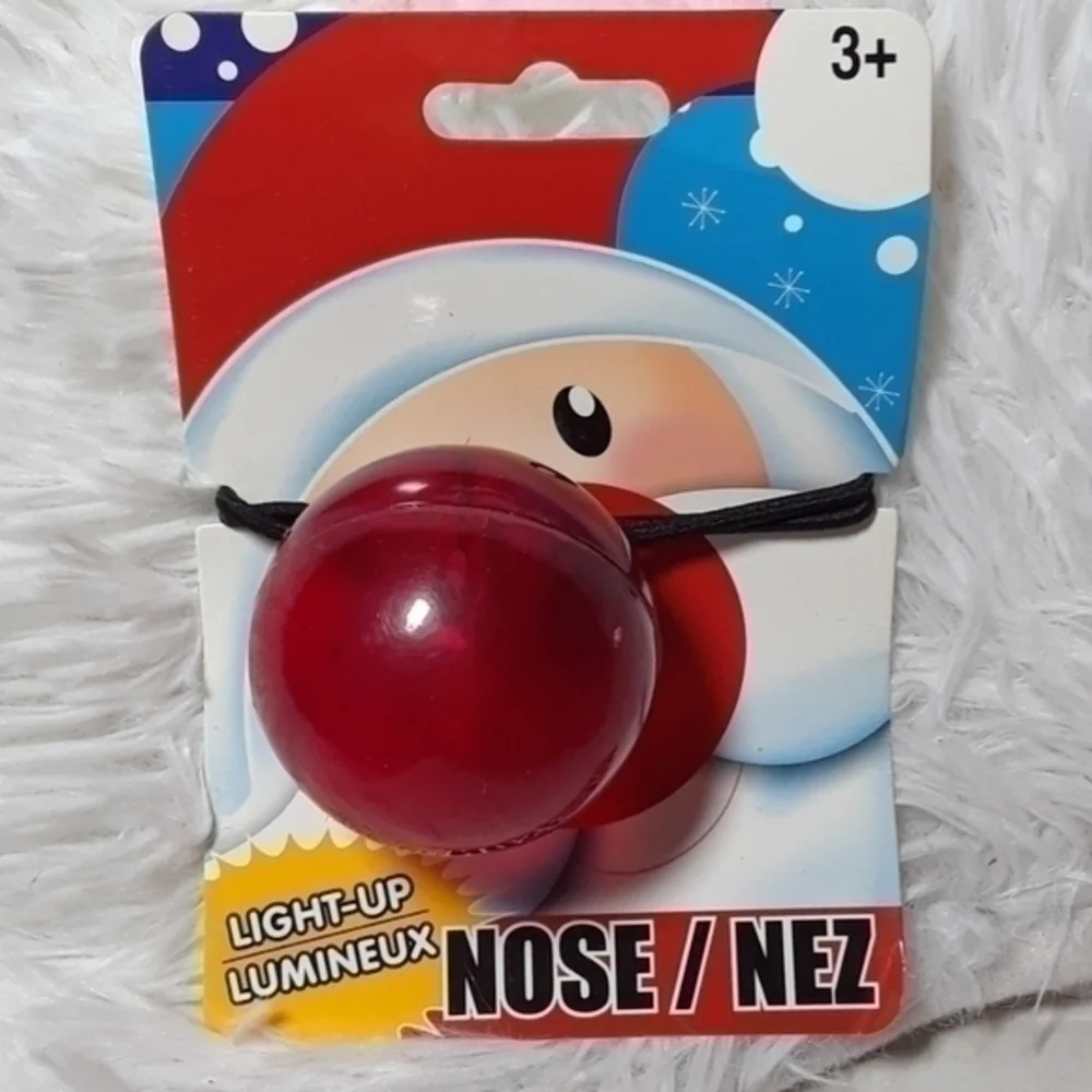 🛍Rudolph's Light-Up Holiday Nose